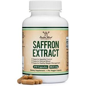 Double Wood Supplements Saffron Supplement -210 Count Double Wood Supplements Saffron Supplement -210 Count