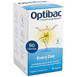 Optibac Probiotics Every Day - Digestive Supplement with 5 Billion Bacterial Cul Optibac Probiotics Every Day - Digestive Supplement with 5 Billion Bacterial Cul
