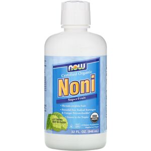 Now Foods, Certified Organic, Noni, SuperFruit, 32 fl oz (946 ml) Now Foods, Certified Organic, Noni, SuperFruit, 32 fl oz (946 ml)