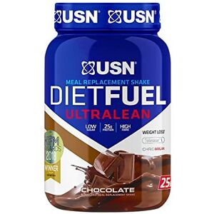 USN Diet Fuel UltraLean Chocolate 1KG: Meal Replacement Shake, Diet Protein Powd USN Diet Fuel UltraLean Chocolate 1KG: Meal Replacement Shake, Diet Protein Powd