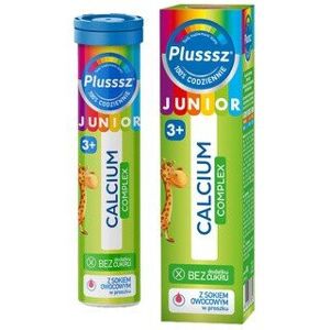 POLSKI LEK PLUSSSZ Junior Calcium Complex-20effervescent tablets POLSKI LEK PLUSSSZ Junior Calcium Complex-20effervescent tablets