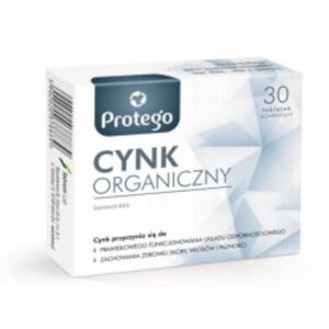 SALVUM LAB SP. Z O.O. SP.K. PROTEGO ZINC Organic Cynk Organiczny - 30 tablets SALVUM LAB SP. Z O.O. SP.K. PROTEGO ZINC Organic Cynk Organiczny - 30 tablets