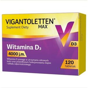 Procter & Gamble Vigantoletten Max, vitamin D3 4000 IU, 120 tablets Procter & Gamble Vigantoletten Max, vitamin D3 4000 IU, 120 tablets