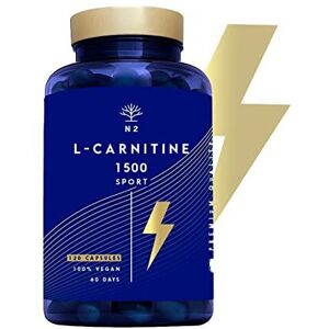 N2 Natural Nutrition Natural L CARNITINE 1500 Capsules. Fat Burner Pills Supplement. Improves Sports N2 Natural Nutrition Natural L CARNITINE 1500 Capsules. Fat Burner Pills Supplement. Improves Sports