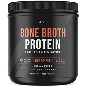 ALPHA01 Grass-Fed Bone Broth Beef Protein Powder 200g - Unflavoured, 100% Pasture-Raised ALPHA01 Grass-Fed Bone Broth Beef Protein Powder 200g - Unflavoured, 100% Pasture-Raised
