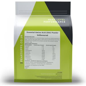 Peak Supps (Unflavoured, 1kg) Essential Amino Acids (EAA) Powder - Vegan Peak Supps (Unflavoured, 1kg) Essential Amino Acids (EAA) Powder - Vegan
