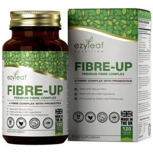 Unbranded Ezyleaf Fibre Supplement Psyllium Husks Capsules 1000mg + Probiotics 120 Caps Unbranded Ezyleaf Fibre Supplement Psyllium Husks Capsules 1000mg + Probiotics 120 Caps