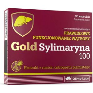 POLSKIE SUPLEMENTY Gold Sylimaron 100 OLIMP 30 cap Milk Thistle Extract Liver Support Sylimarin POLSKIE SUPLEMENTY Gold Sylimaron 100 OLIMP 30 cap Milk Thistle Extract Liver Support Sylimarin
