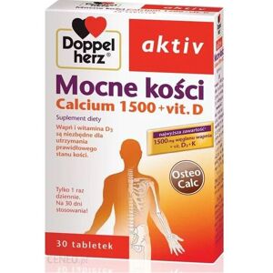 POLSKIE SUPLEMENTY Doppelherz aktiv Mocne kosci 30 tab Strong bones Calcium Vitamin D wapn olimp POLSKIE SUPLEMENTY Doppelherz aktiv Mocne kosci 30 tab Strong bones Calcium Vitamin D wapn olimp