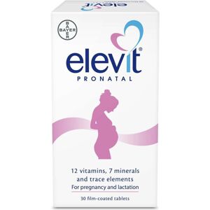 Unbranded Elevit Pronatal Multivit Before During & After Pregnancy, Tablets 30's Unbranded Elevit Pronatal Multivit Before During & After Pregnancy, Tablets 30's
