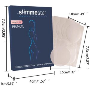 FLEMYE 20 Strong Slimming Patches WEIGHT LOSS DIET AID Detox Slim Patch Fat Burner FLEMYE 20 Strong Slimming Patches WEIGHT LOSS DIET AID Detox Slim Patch Fat Burner