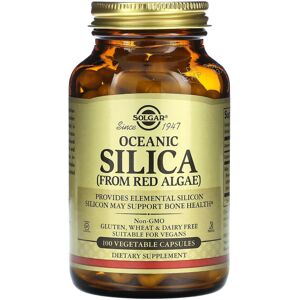 Solgar Oceanic Silica - Red Algae Extract - 100 Veggie Capsules Solgar Oceanic Silica - Red Algae Extract - 100 Veggie Capsules