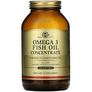 Solgar Omega-3 Fish Oil Concentrate Softgels - 120 S Gels Solgar Omega-3 Fish Oil Concentrate Softgels - 120 S Gels