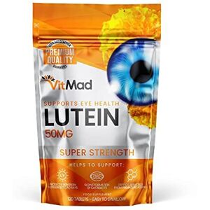 Vitmad Lutein 50mg 120 Tablets - Supports Eye Health Supplement Vitmad Lutein 50mg 120 Tablets - Supports Eye Health Supplement