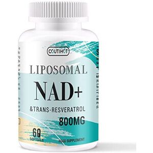Coutihot Liposomal NAD+ 500mg with Trans-Resveratrol 300mg Softgels NMN Alternative & A Coutihot Liposomal NAD+ 500mg with Trans-Resveratrol 300mg Softgels NMN Alternative & A