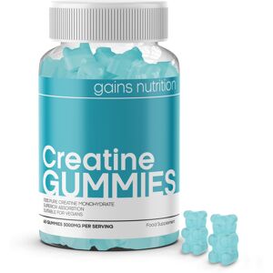 Gains Nutrition Creatine Gummies - 3 Grams of Creatine Monohydrate Per Serving Gains Nutrition Creatine Gummies - 3 Grams of Creatine Monohydrate Per Serving
