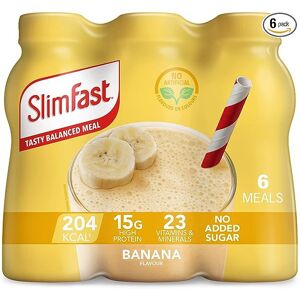 SlimFast Ready To Drink Shake, Tasty, Balanced Shake with 15g protein, 23 Vitami SlimFast Ready To Drink Shake, Tasty, Balanced Shake with 15g protein, 23 Vitami