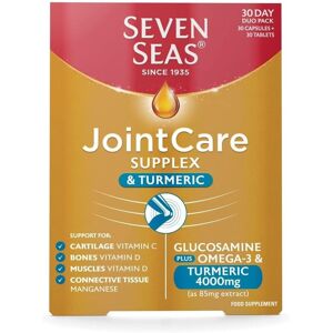 Seven Seas Joint Care Supplements With Turmeric 60 High Strength Caps Seven Seas Joint Care Supplements With Turmeric 60 High Strength Caps