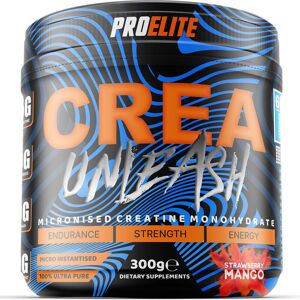ProElite (Strawberry Mango) Creatine Monohydrate Powder 300g Flavoured NON-GMO ProElite (Strawberry Mango) Creatine Monohydrate Powder 300g Flavoured NON-GMO
