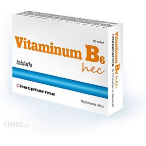 POLSKIE SUPLEMENTY HEC Vitaminum B6 10mg 60 tab vitamin B6 POLSKIE SUPLEMENTY HEC Vitaminum B6 10mg 60 tab vitamin B6