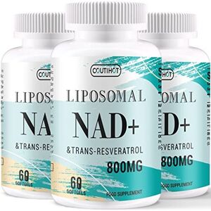 Coutihot Liposomal NAD+500mg with Trans-Resveratrol 300mg Softgels NMN Alternative & Ac Coutihot Liposomal NAD+500mg with Trans-Resveratrol 300mg Softgels NMN Alternative & Ac
