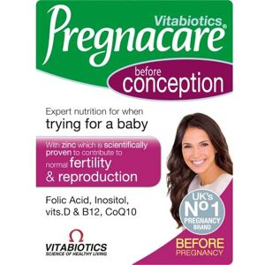 Vitabiotics Pregnacare Conception Tablets, 30 Count (pack of 1) Vitabiotics Pregnacare Conception Tablets, 30 Count (pack of 1)