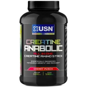 USN Creatine Anabolic all in One Creatine Amino Muscle Building Stack, Cherry, 900 g USN Creatine Anabolic all in One Creatine Amino Muscle Building Stack, Cherry, 900 g