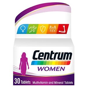 Centrum Women Multivitamin & Mineral Tablets, 24 essential nutrients including Vitamin D Centrum Women Multivitamin & Mineral Tablets, 24 essential nutrients including Vitamin D