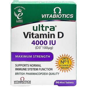Vitabiotics Ultra Vitamin D 4000Iu Maximum Strength, Supports Immune System, Bon Vitabiotics Ultra Vitamin D 4000Iu Maximum Strength, Supports Immune System, Bon