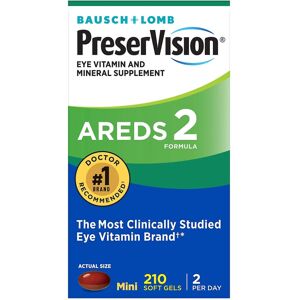 RYUOULO8DG Bausch + Lomb Preservision Areds 2 Supplement 210 Ea RYUOULO8DG Bausch + Lomb Preservision Areds 2 Supplement 210 Ea