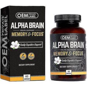 Unbranded (2 Bottles) Brain - Nootropics Brain , , Memory Focus Supplement(60 S) Unbranded (2 Bottles) Brain - Nootropics Brain , , Memory Focus Supplement(60 S)