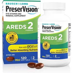 PreserVision AREDS 2 Formula Eye Vitamin & Mineral Supplement by Bausch & Lomb 1 PreserVision AREDS 2 Formula Eye Vitamin & Mineral Supplement by Bausch & Lomb 1