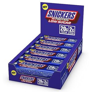 snickers Milk Chocolate Low Sugar Protein Bars (12 x 57g), High Protein Energy Snack, 20g snickers Milk Chocolate Low Sugar Protein Bars (12 x 57g), High Protein Energy Snack, 20g