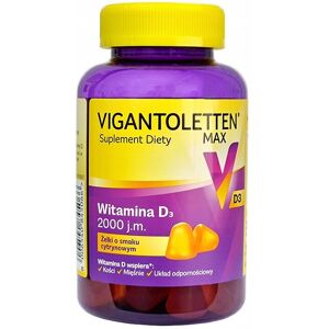 Brand: Procter & Gamble Vigantoletten Max, vitamin D3 2000 lemon flavored jellies, 60 pieces Brand: Procter & Gamble Vigantoletten Max, vitamin D3 2000 lemon flavored jellies, 60 pieces