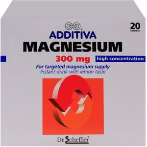Unbranded Additiva Magnesium Sachets- Dietary Supplement Containing of Magnesium 300 mg Unbranded Additiva Magnesium Sachets- Dietary Supplement Containing of Magnesium 300 mg