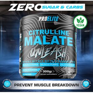 ProElite L-Citrulline Malate 2:1 Powder 300g Muscle Pump Pre Workout Stamina ProElite L-Citrulline Malate 2:1 Powder 300g Muscle Pump Pre Workout Stamina