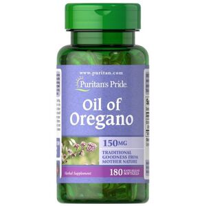 PURITAN'S PRIDE Oil of Oregano 150mg 180 SOFTGEL CAPSULES PURITAN'S PRIDE Oil of Oregano 150mg 180 SOFTGEL CAPSULES