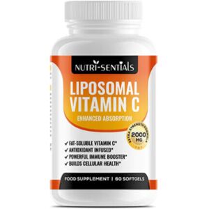 Alphaplus Liposomal Vitamin C Capsules - 2000mg Pure Extra High Strength Formulation 60 Alphaplus Liposomal Vitamin C Capsules - 2000mg Pure Extra High Strength Formulation 60