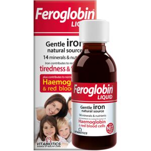 Vitabiotics Feroglobin Syrup Delicious Liquid Iron Formula Providing Nutrients - Vitabiotics Feroglobin Syrup Delicious Liquid Iron Formula Providing Nutrients -