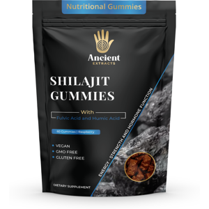 Ancient Extracts Shilajit Gummies with Chaga & Ashwagandha & Vitamn D - 60 Gummies Ancient Extracts Shilajit Gummies with Chaga & Ashwagandha & Vitamn D - 60 Gummies