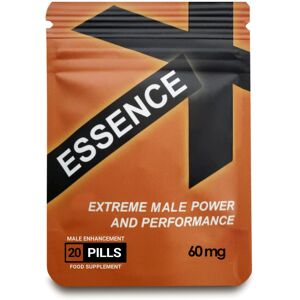 ESSENCEX 20pc 60mg Ginseng Herbal Supplement Pills for Men. Energy Stamina & End ESSENCEX 20pc 60mg Ginseng Herbal Supplement Pills for Men. Energy Stamina & End