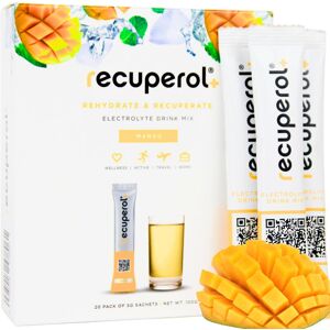 Recuperol Rehydration & Recovery Electrolytes Powder Supplement for Dehydration, 20 Sachet Recuperol Rehydration & Recovery Electrolytes Powder Supplement for Dehydration, 20 Sachet