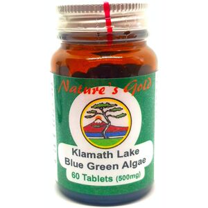 Nature's Gold Organic Klamath Lake Blue-Green Algae 500mg, 60 Tablets Rich in Amino Acids, V Nature's Gold Organic Klamath Lake Blue-Green Algae 500mg, 60 Tablets Rich in Amino Acids, V