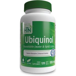Health Thru Nutrition Ubiquinol 100mg 120 softgels (Duosoluble: Water & Lipid) Superior Absorption CoQ Health Thru Nutrition Ubiquinol 100mg 120 softgels (Duosoluble: Water & Lipid) Superior Absorption CoQ