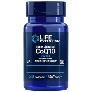 Life Extension, Super Ubiquinol, 200mg, Kaneka-Q10 with Shilajit, 30 Softgels, L Life Extension, Super Ubiquinol, 200mg, Kaneka-Q10 with Shilajit, 30 Softgels, L