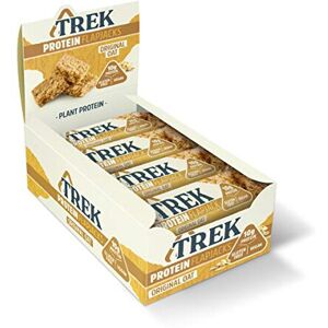 TREK High Protein Flapjack Original Oat - Gluten Free - Plant Based - Vegan Snac TREK High Protein Flapjack Original Oat - Gluten Free - Plant Based - Vegan Snac