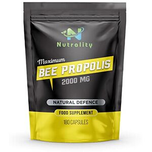 Nutrality Bee Propolis 2000mg Maximum Strength, High in Antioxidants for Immune System S Nutrality Bee Propolis 2000mg Maximum Strength, High in Antioxidants for Immune System S