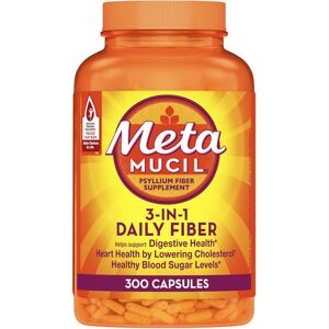 Metamucil Psyllium Fiber Capsules 300 Count Metamucil Psyllium Fiber Capsules 300 Count