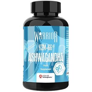 Warrior Ashwagandha KSM-66 Root Extract 300mg - 90 Vegetarian Capsules (3 Months' Supply Warrior Ashwagandha KSM-66 Root Extract 300mg - 90 Vegetarian Capsules (3 Months' Supply