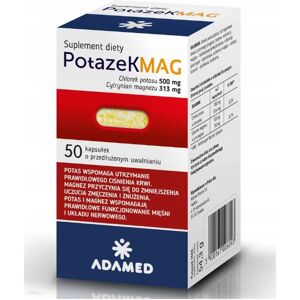 POLSKIE SUPLEMENTY Potazek Mag 50 kap blood pressure muscles & nervous system supplement POLSKIE SUPLEMENTY Potazek Mag 50 kap blood pressure muscles & nervous system supplement